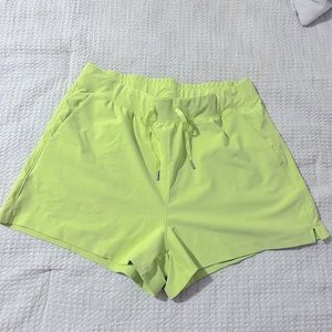 Old Navy Active neon yellow shorts